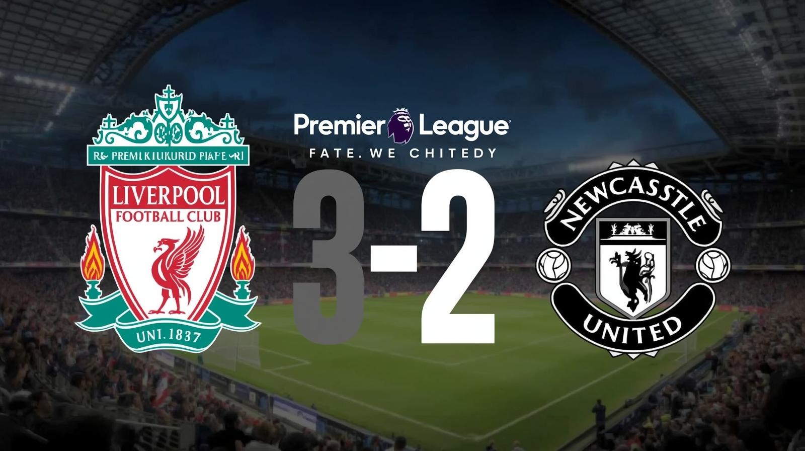 Newcastle 2-3 Liverpool