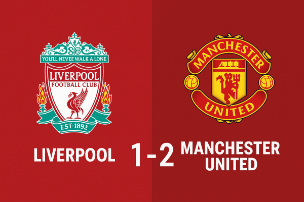 Manchester United End Nine-Year Anfield Hoodoo with Dramatic 2-1 Win Over Liverpool