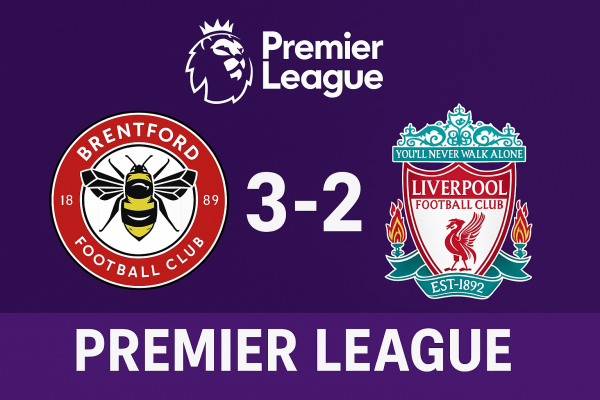Brentford 3-2 Liverpool: Premier League Match Report