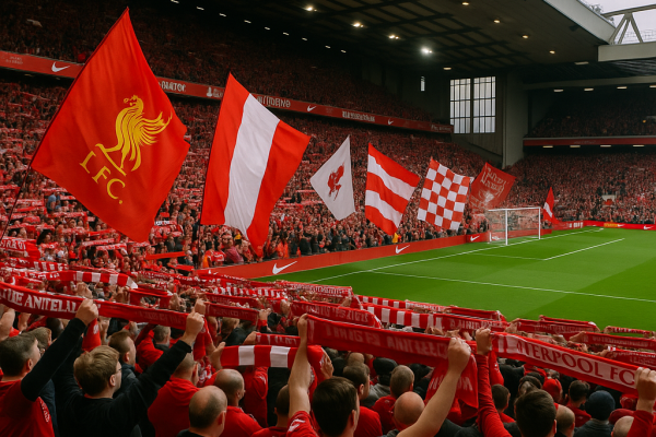 best seats at anfield for atmosphere